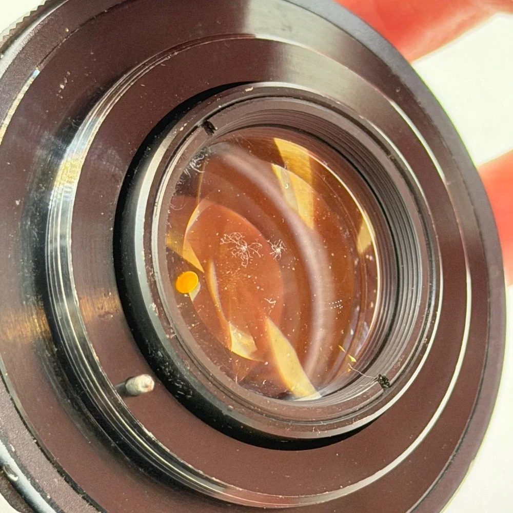 Auto Mamiya Sekor 50mm f2 M42 Screw Mount Lens Vintage Japan Debris + Fungud